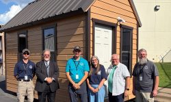 The Smith County Juvenile Services Department is donating a tiny home built by boys in its vocational program to a local ministry.