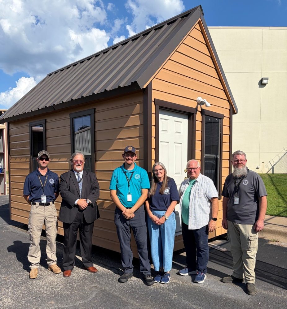The Smith County Juvenile Services Department is donating a tiny home built by boys in its vocational program to a local ministry.